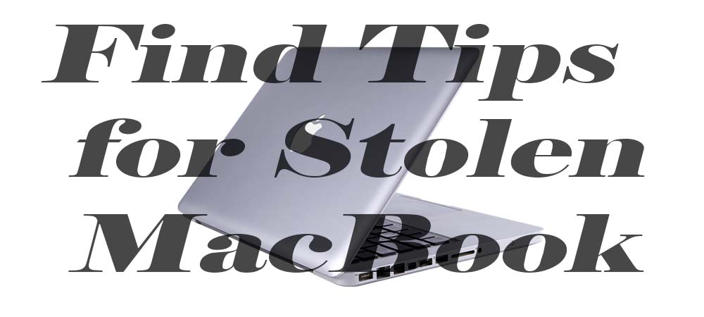 how to find lost macbook